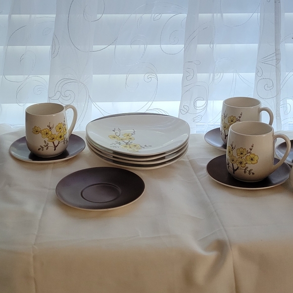 ❤😍CARELON WARE RETRO MIMOSA 1950 MADE IN ENGLAND 17 PIECES - Picture 11 of 16